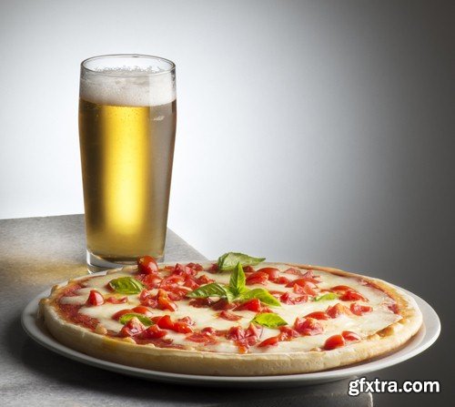 Pizza and beer-8xJPEGs