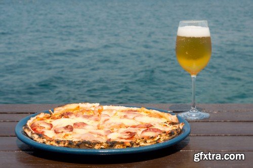 Pizza and beer-8xJPEGs