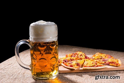 Pizza and beer-8xJPEGs