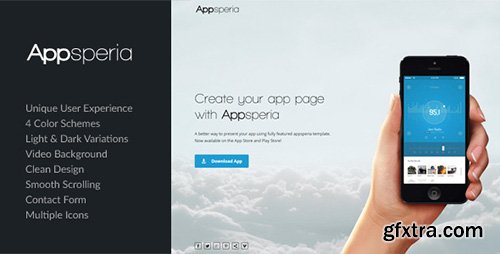 ThemeForest - Appsperia v1.3 - App Landing Page - 9520004