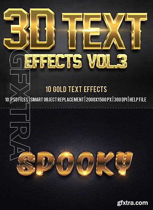 GraphicRiver - 3D Text Effects 16045049