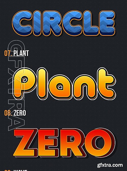 GraphicRiver - 10 Font Style for Game Logo #10 16166635