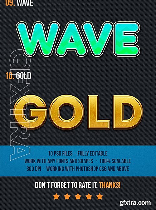 GraphicRiver - 10 Font Style for Game Logo #10 16166635