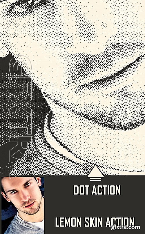 GraphicRiver - Dot Work Photoshop Action 16152283