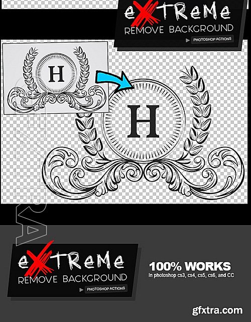 GraphicRiver - Extreme Remove Background Photoshop Actions 16160920