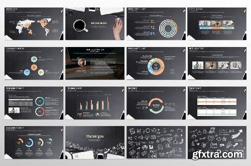 CreativeMarket Workplace PowerPoint Template 686219