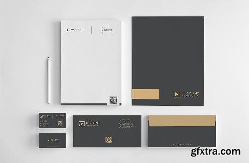 CreativeMarket Minimal Identity Design Template 686123