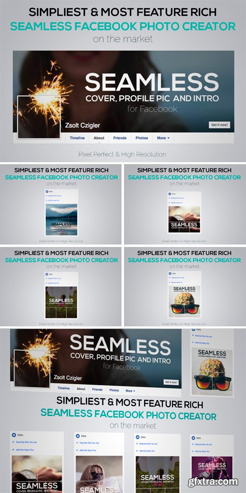 CM 684602 - Seamless Facebook Photo Creator