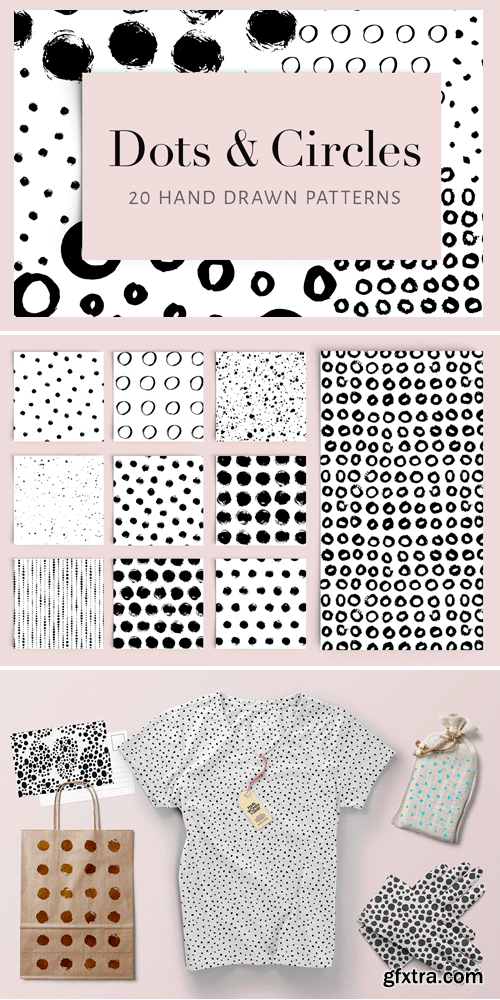 CM 634831 - Dots and Circles: 20 Patterns