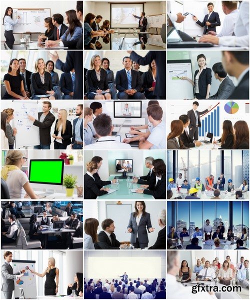 Collection of business presentation businessman business woman 25 HQ Jpeg