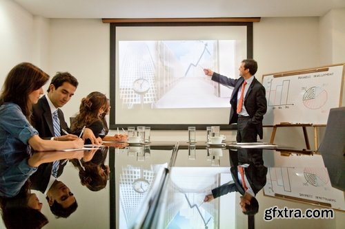 Collection of business presentation businessman business woman 25 HQ Jpeg