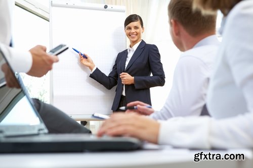 Collection of business presentation businessman business woman 25 HQ Jpeg