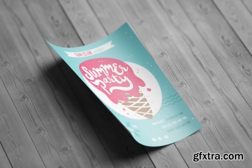 CreativeMarket Flyer & Poster Mockup 689671