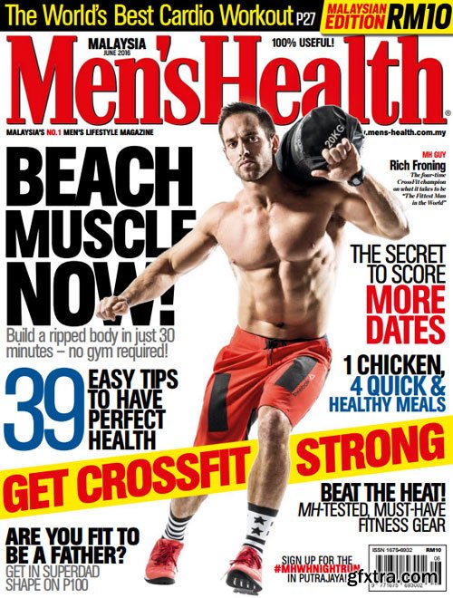 Men\'s Health Malaysia - June 2016