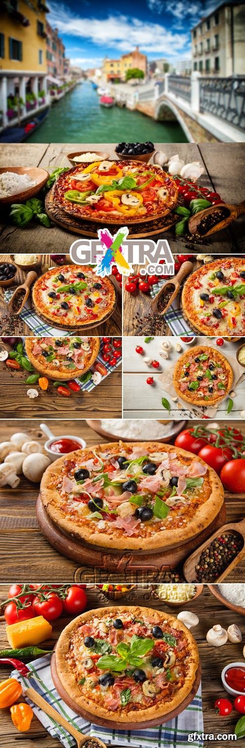 Stock Photo - Fresh & Tasty Pizza