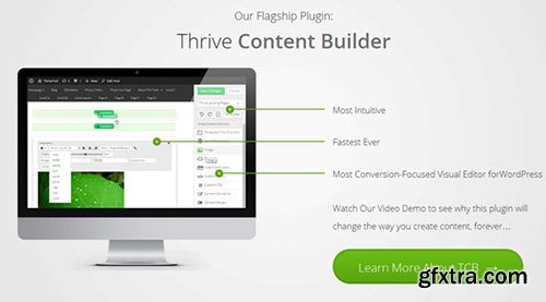 WordPress Plugin - Thrive Content Builder v1.200.5 - Live WordPress Front End Editor