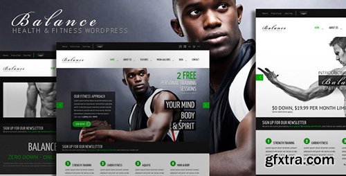 ThemeForest - Balance v2.0.1 - Gym Fitness WordPress HTML 5 Theme - 2862717