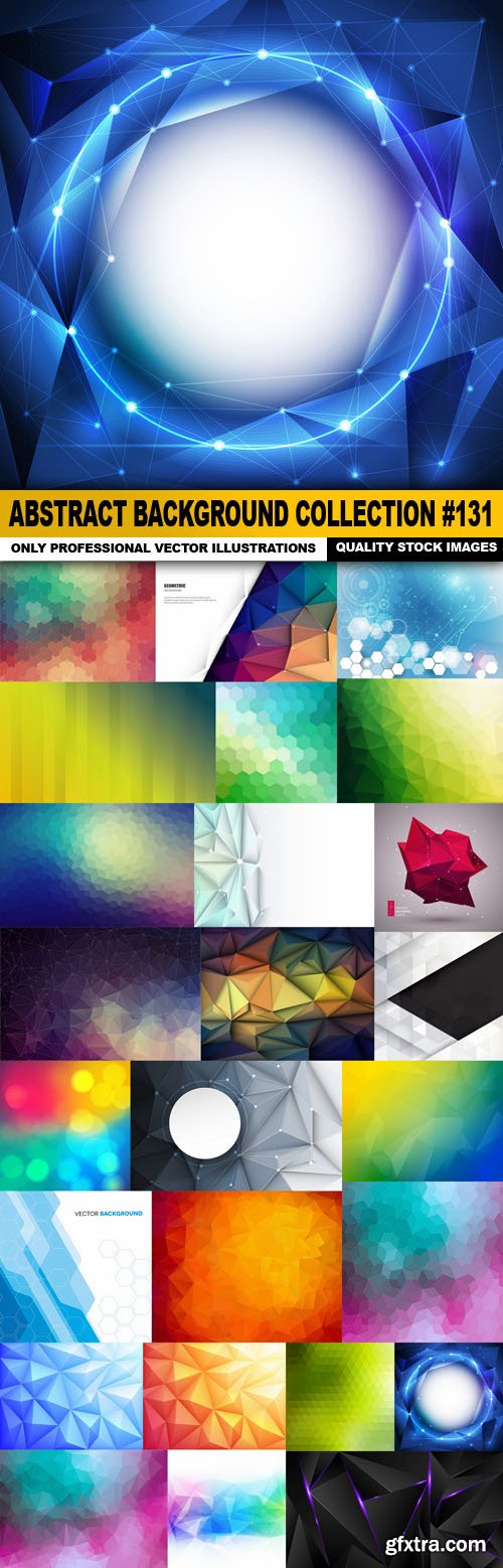 Abstract Background Collection #131 - 25 Vector