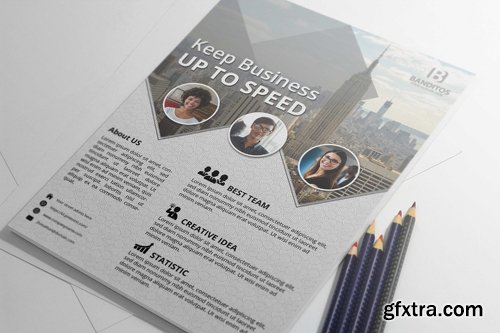 CreativeMarket Modern Business Flyer v2 690279