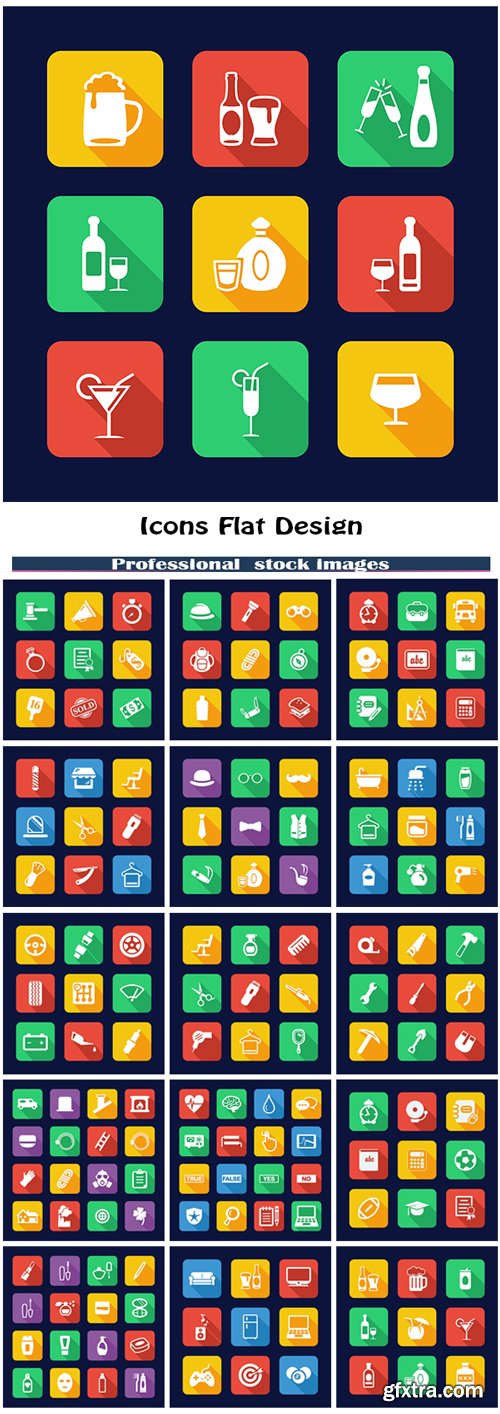 Icons Flat Design