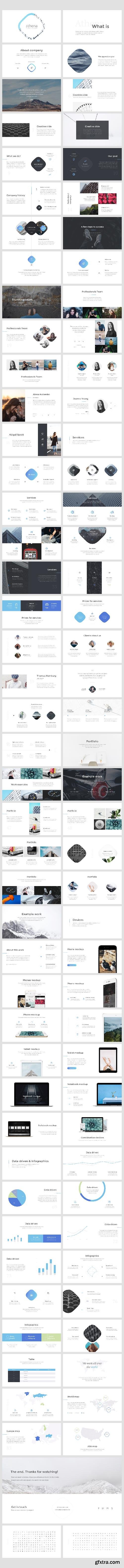 CreativeMarket Athena Keynote Presentation 690093