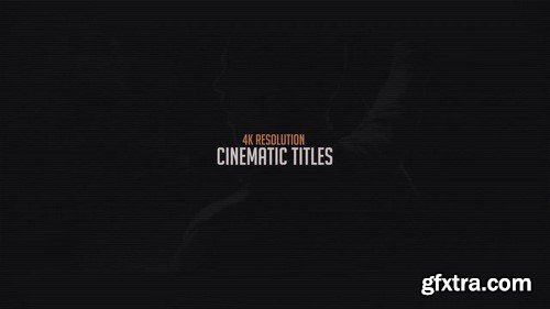 Motion Array - 4K Cinematic Titles After Effects Template