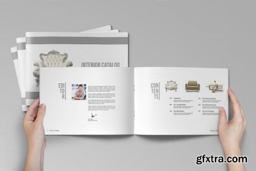 CreativeMarket A4 Interior Catalog 689733