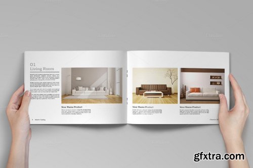 CreativeMarket A4 Interior Catalog 689733