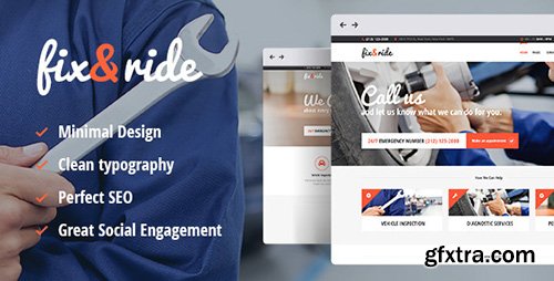 ThemeForest - Fix & Ride v1.3 - Automechanic & Car Repair Theme - 12162086