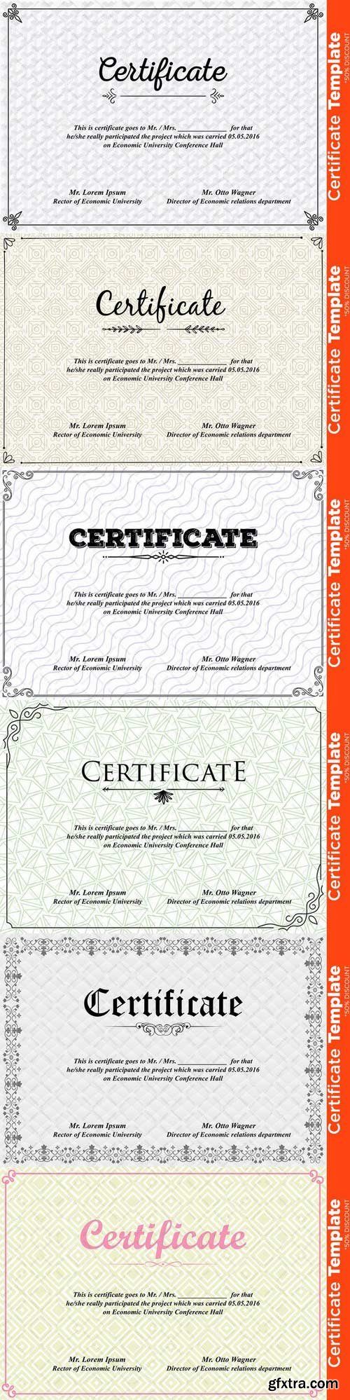 CM - Certificate Template PSD 677908