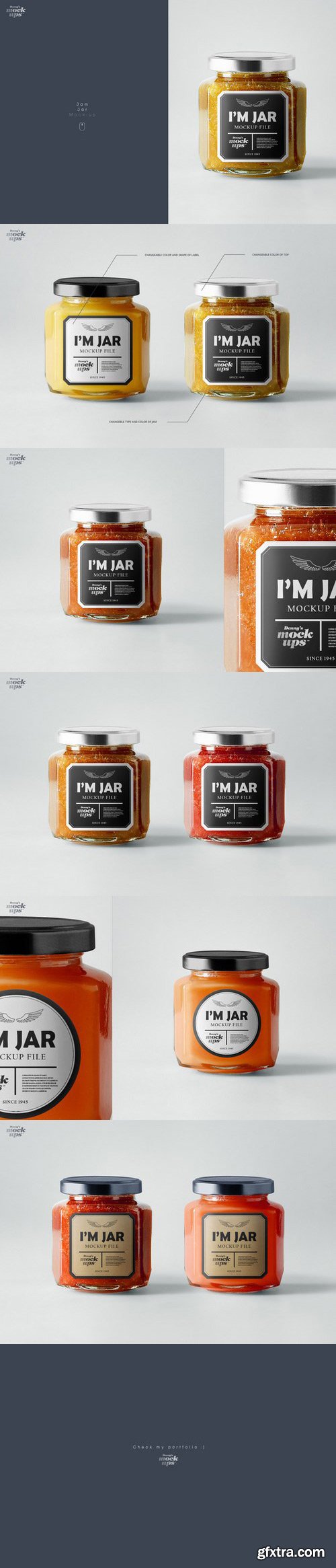 CM - Jam Jar Mockup 664010