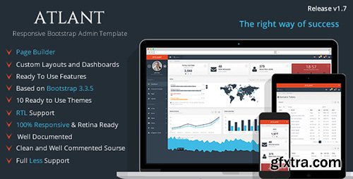 ThemeForest - Atlant v1.7 - Bootstrap Admin Template - 9217590