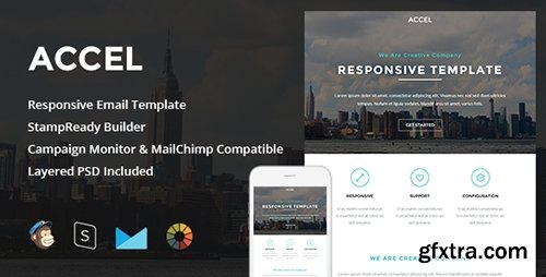 ThemeForest - Accel 1.0 - Responsive Email + StampReady Builder - 11252638