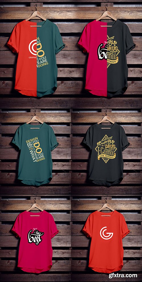 PSD Mock-Up - Hanging T-Shirt - May 2016