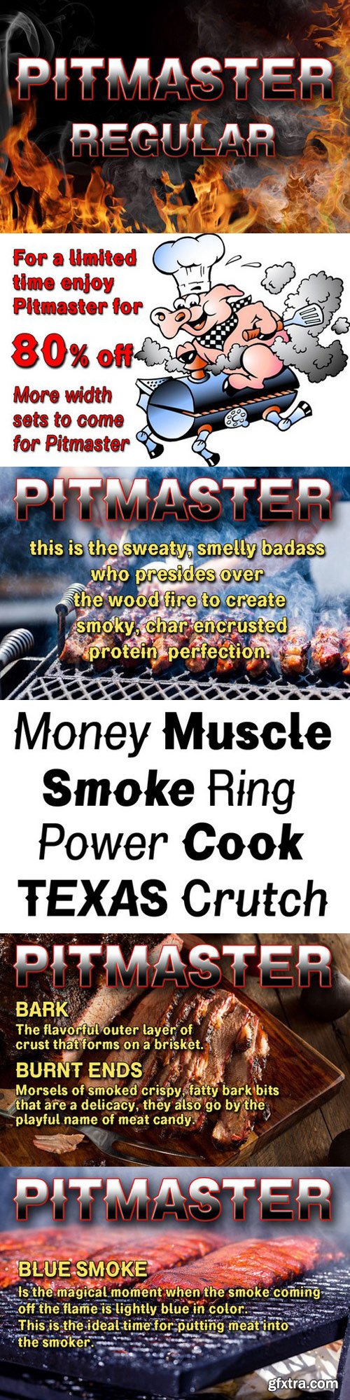 CM - Pitmaster™ Regular Fonts 691914