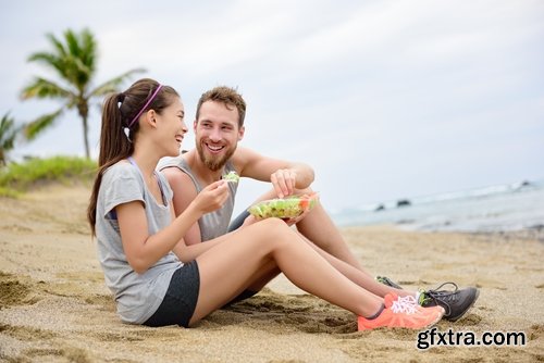 Collection the girl woman eating fruits vegetables healthy food diet 25 HQ Jpeg