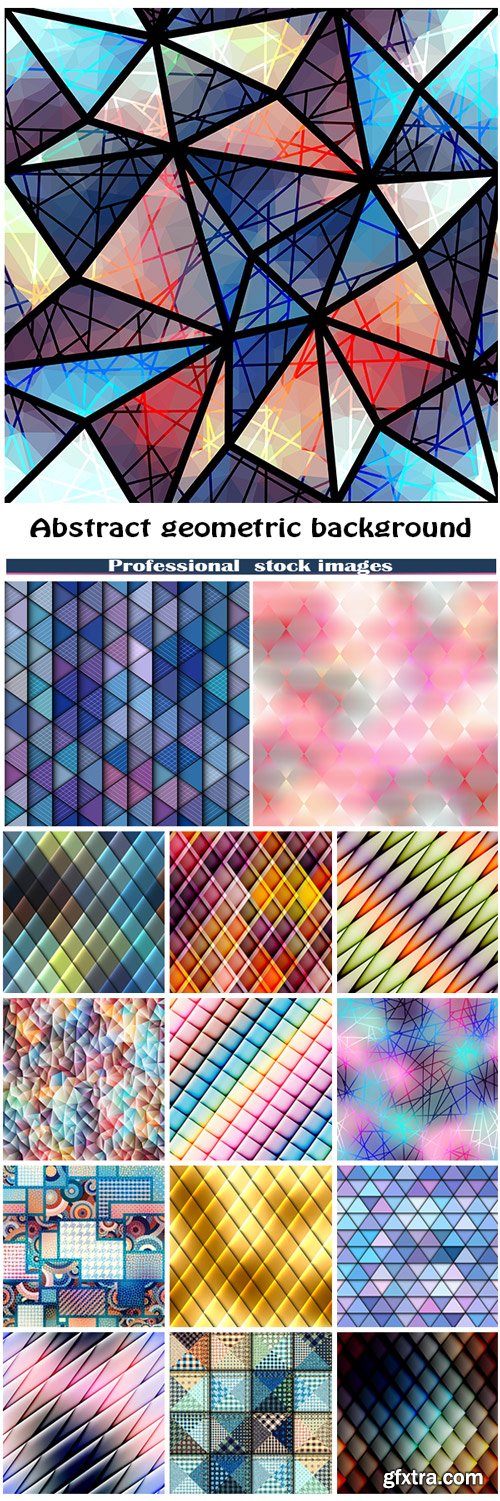 Abstract geometric background