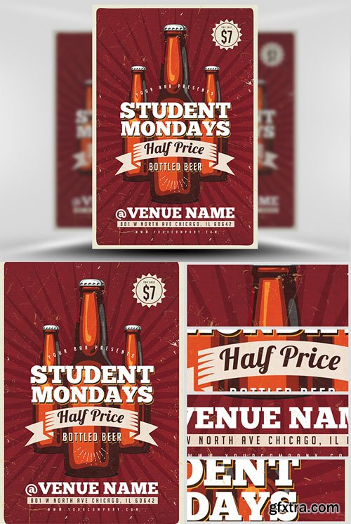 Student Offer Flyer Template