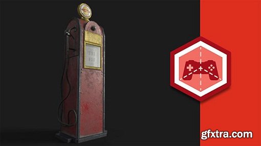 Substance Painter: Petrol Pump Game Asset