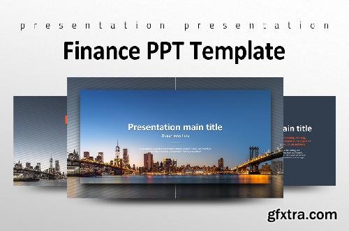 CreativeMarket Finance PPT Template 686169