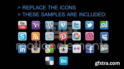 Motion Elements - Social Network After Effects Project