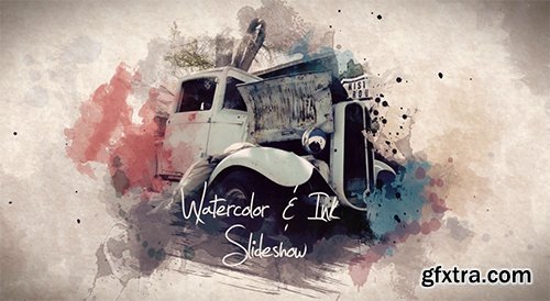 Videohive Watercolor & Ink Slideshow 8514684