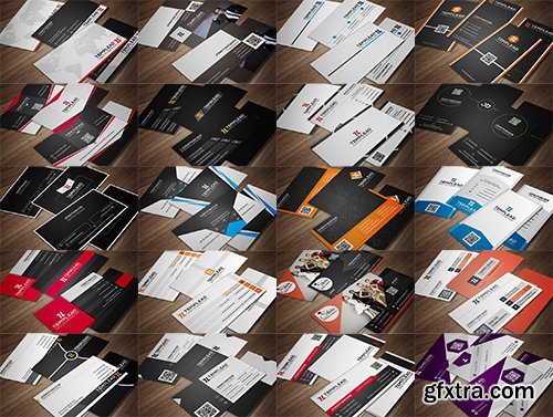 200 Business Card Templates Bundle 1