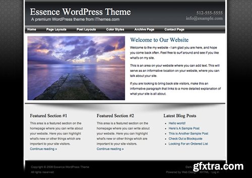 iThemes - Essence Dark v5.0.36 - WordPress Theme