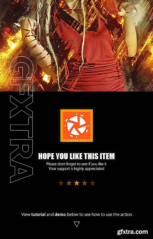 GraphicRiver - Lava 3 Photoshop Action 16149297