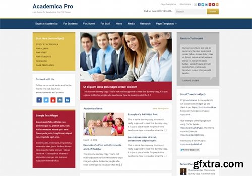 WPZoom - Academica Pro v2.0 - WordPress Theme