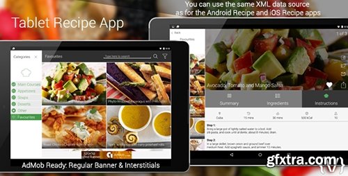 CodeCanyon - Tablet Recipe App v1.0 - 12416682