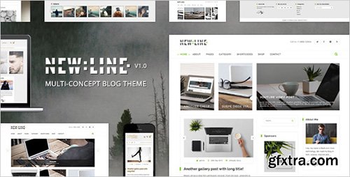 ThemeForest - NewLine v1.0 - Multi-Concept WordPress Blog Theme + RTL - 13545153