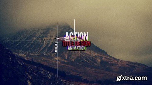 Motion Array - Glitch Titles After Effects Template