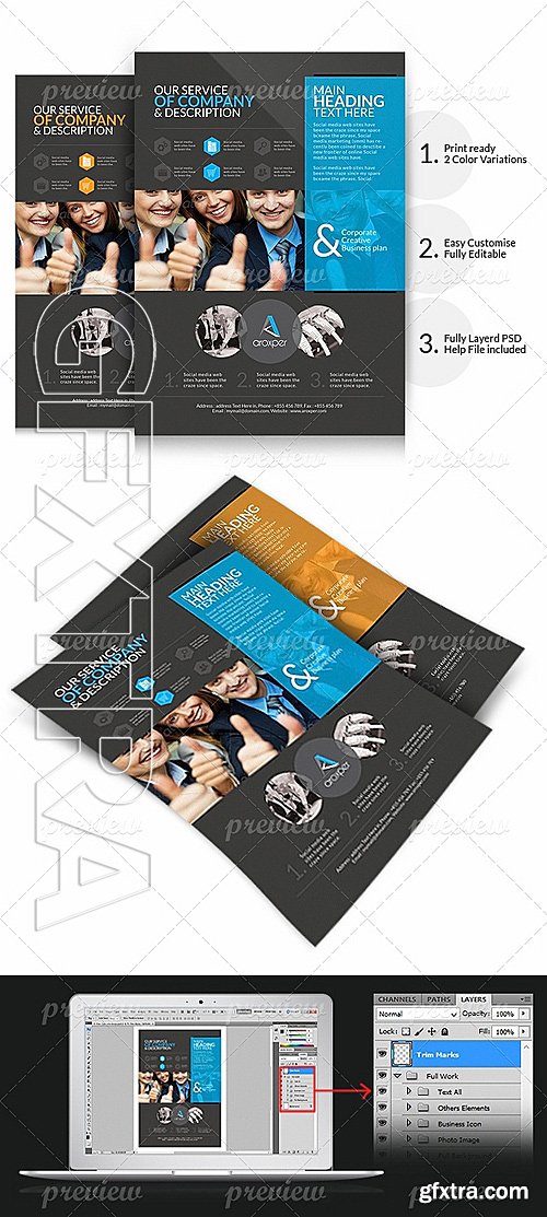 Aroxper Corporate Business Flyers Adds 4271